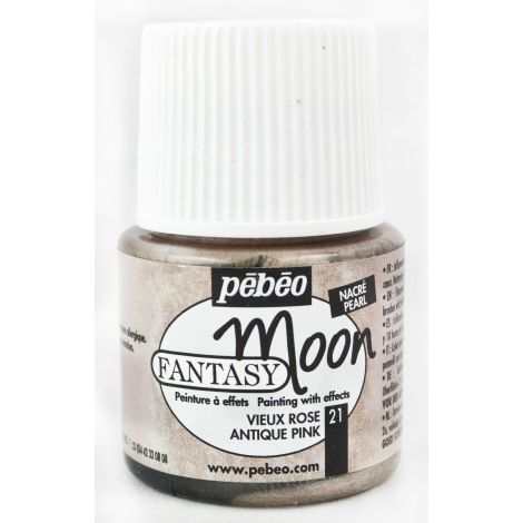 Farba Pebeo Fantasy Moon 45ml, Różowa/21 Antique Pink